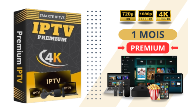 ABONEMMENT IPTV 1 MOIS